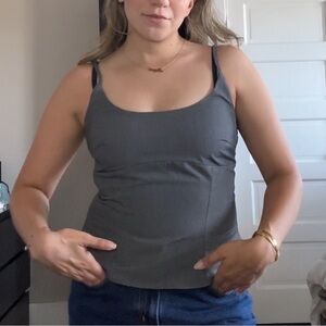 H&M Black Corset Style Top